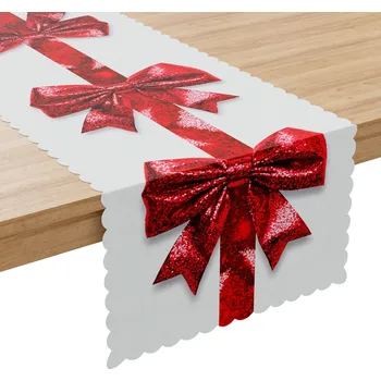 ubrus Vánoční ubrus - běhoun na stůl KOKARDA II. 38x160 cm Mybesthome