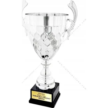 Stříbrná impozantní trofej / pohár 46 cm + GRAVÍROVÁNÍ DÁREK