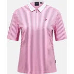 POLOKOŠILE PEAK PERFORMANCE W GRAPHIC SS ZIP POLO MORNING DEW