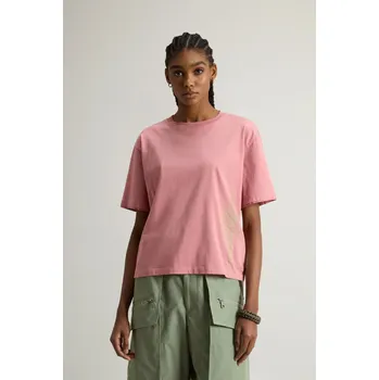 Dámské tričko TRIČKO WOOLRICH GRAPHIC TEE DRY ROSE