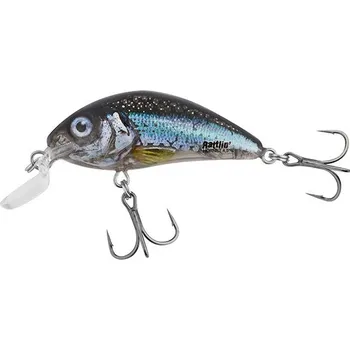 Umělá nástraha Salmo Wobler Rattlin Hornet Shallow Runner Clear Holo Smelt 4,5 cm 5,5 g