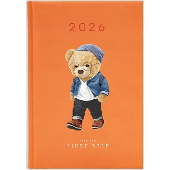 Kalendář Knižkový kalendář 2026 A5 FunnyCase modrý