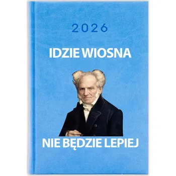 Kalendář Knižkový kalendář 2026 A5 FunnyCase modrý