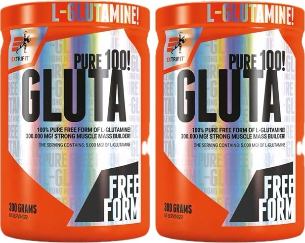 AKCE 1+1 Extrifit Gluta Pure 300 g
