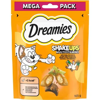 Pamlsek pro kočku 2x165g Dreamies Shakeups Multivitamins drůbeží piknik