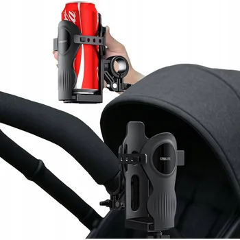Kočárek Držák na kočárek na kelímek Supero černý