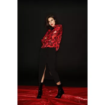 Dámská sukně Dámská sukně Marisse Z-Sc-4512 černá Marisse černá | červená | vícebarevná 3387405