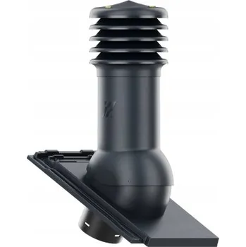 Vrták Větrací komín fi150 HiVent pro střešní tašky KORAMIC OREA 9 ŠEDÁ