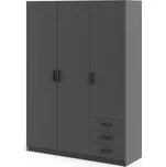 Falco Šatní skříň Spike 085 šedá - matt grey