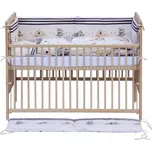 Povlečení do postýlky 10dílné - Scarlett Patrik - béžová 100 x 135 cm