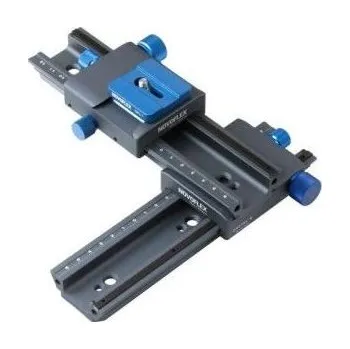 Stativová hlava NOVOFLEX CASTEL CROSS Q - makrosáňky