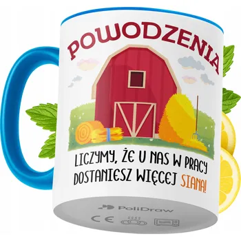 Hrnek Polidraw Hrnek Polidraw Vítejte v Práci jako Dárek keramický 330 ml
