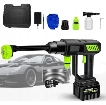 Vysokotlaký čistič AKUMULÁTOROVÁ TLAKOVÁ MYČKA VÝKONNÁ SILNÁ AKU 68 BAR