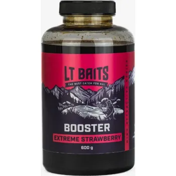 Návnadová surovina LT Baits Booster Extrémní Jahoda 600 g