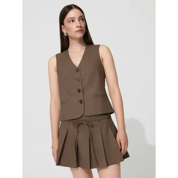 Dámské oblečení Vesta se zapínáním na knoflíky - M - House - vícebarevná - 522EW-MLC