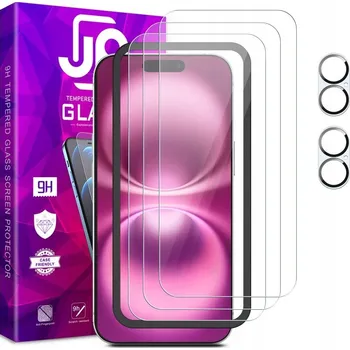 Tvrzené sklo JP pro Apple iPhone 16, 5 ks