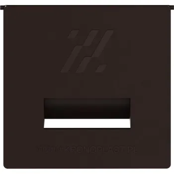 Vrták Usazovací nádrž Krono-Plast 110 mm hnědá