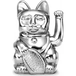 Kočka pro štěstí Cosmic stříbrná