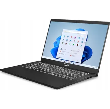 Notebook Notebook MSI Modern 14 C12MO-868PL 14" Intel Core i5 16 GB / 512 GB černý