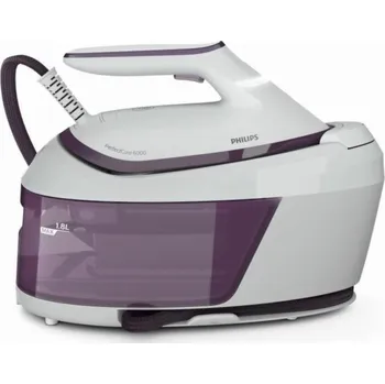 Žehlička Philips 6000 series PSG6020/30 profesionální žehlička 2400 W 1,8 l Žehlicí plocha SteamGlide Plus Purpurová, Bílá