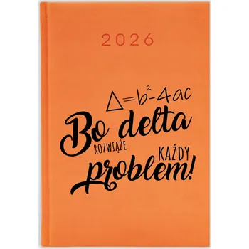 Kalendář Knižkový kalendář 2026 A5 FunnyCase modrý