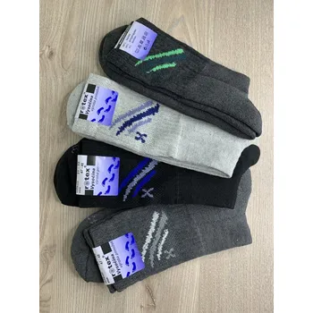 Pánské ponožky ROTEX Vysočina s.r.o. AP/S-AP Pracovní celofroté ponožky Barva: světle šedá, Velikost: 29-30 (43-45)