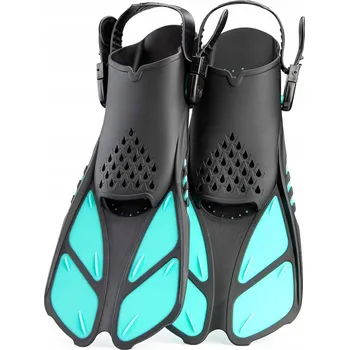 Ploutve Ploutve na Šnorchlování a Plavání Krátké Nastavitelné Univerzální 42-47