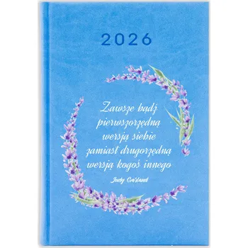 Kalendář Knižkový kalendář 2026 A5 FunnyCase modrý