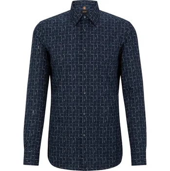 Pánská košile Košile Boss Dark Blue 1161512 15.7 In 40