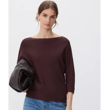 Dámský svetr Reserved - Svetr s viskózou - hnědá - YT257-88X - YT257-88X-S