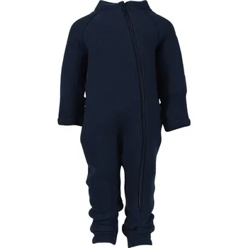 Kojenecký overall Mikk-Line kojenecký vlněný merino overal 50005 - Blue Nights Velikost: 56 MERINO VLNA