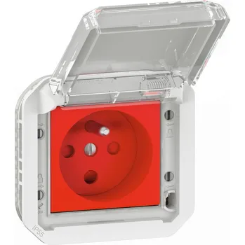 Elektrická zásuvka Legrand šedá nástěnná Elektrická Zásuvka