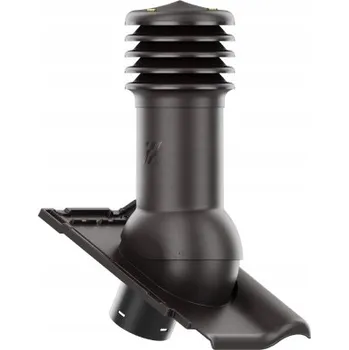 Vrták Větrací komín 125 HiVent pro střešní tašky KORAMIC ALEGRA 9 TMAVĚ HNĚDÁ SZL