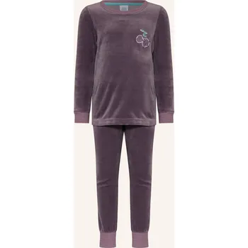 Dámské oblečení Sanetta Dívčí Pyžamo Z Materiálu Nicki, fialová, 104
