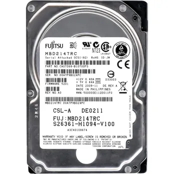 Interní pevný disk Disk Fujitsu S26361-H1094-V100 146 GB 2,5" SAS