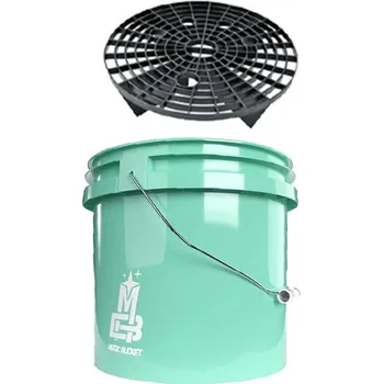 Magic Bucket Mint - detailingový kbelík 13 l s mřížkou