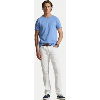 Pánské tričko Polo Ralph Lauren T-Shirt 710671438441 Modrá Custom Slim Fit M