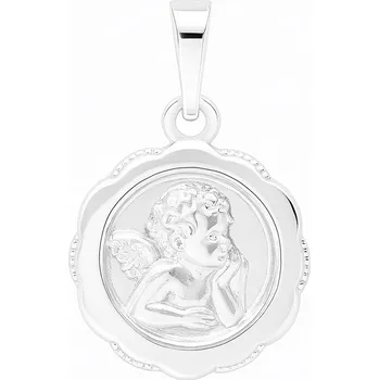 Přívěsek Stříbrný přívěs Medailonek s andílkem VA-1058
