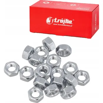 Matice Matice M10, třída 8, pozink DIN 934, balení 1 kg (cca 95 ks)