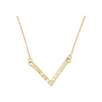 Náhrdelník Zlatý náhrdelník AU 585/1000 1,05 gr KPR475009702-45