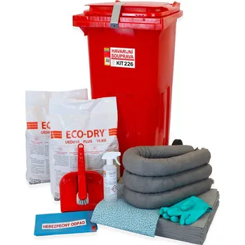 Havarijní souprava Mobilní havarijní souprava 120 l s univerzálními sorbenty