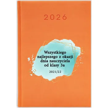 Kalendář Knižkový kalendář 2026 A5 FunnyCase modrý