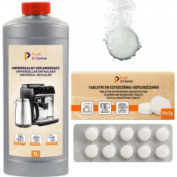Odvápňovač pro kávovary 1l Čisticí tablety odmašťující Profi&Home