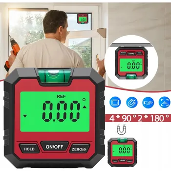 Vodováha Inteligentní digitální magnetický sklonoměr vodováha s libelou