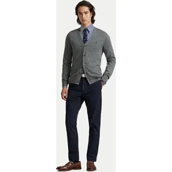 Dámský svetr Polo Ralph Lauren Kardigan 710946144004 Šedá Slim Fit XL