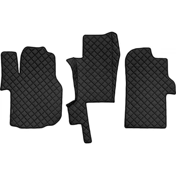 Ochranný autopotah Celoplošné koberečky - prošívané ECO-Leather, MAN TGE (01.2017-04.2024) & VOLKSWAGEN CRAFTER II (10.2016-04.2024) & VOLKSWAGEN CRAFTER II (04.2024-) & MAN TGE (04.2024-)