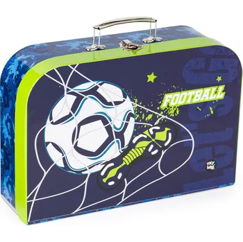 Školní kufřík Dětský kufřík 34cm KARTON P+P - Fotbal