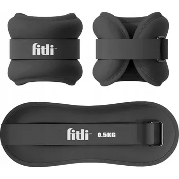 Zátěžové oblečení ZÁVAŽÍ NA KOTNÍKY A ZÁPĚSTÍ 0.5 KG, ZÁTĚŽOVÉ MANŽETY NA NOHY A RUCE 2x 0.5KG