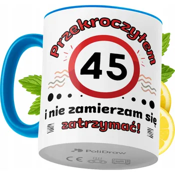 Hrnek Polidraw Hrnek Polidraw Narozeniny45 keramika 330 ml