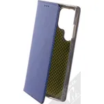 1Mcz Magnet Book flipové pouzdro pro Samsung Galaxy S25 Ultra, modrá